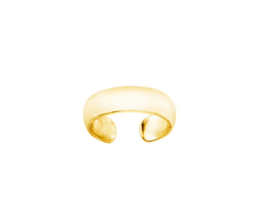 Мини кафф кольцо из золота